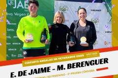 Resultados 2ª Prueba Circuito Andaluz Veteranos Córdoba - CF +50