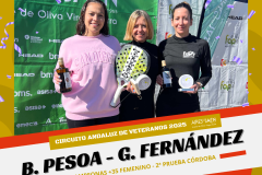 Resultados 2ª Prueba Circuito Andaluz Veteranos Córdoba - SF +35