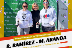 Resultados 2ª Prueba Circuito Andaluz Veteranos Córdoba - SF +40