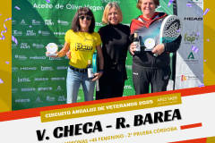 Resultados 2ª Prueba Circuito Andaluz Veteranos Córdoba - SF +45