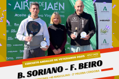 Resultados 2ª Prueba Circuito Andaluz Veteranos Córdoba - SM +40