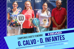 6 Prueba Circuito Andaluz Menores Mijas - Cadete femenino Campeonas