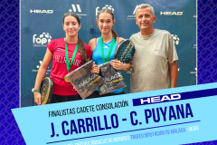 6 Prueba Circuito Andaluz Menores Mijas - Cadete femenino Finalistas consolación