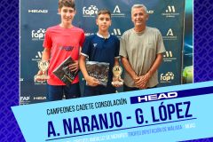6 Prueba Circuito Andaluz Menores Mijas - Cadete masculino Campeones Consolación