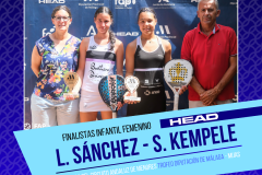 6 Prueba Circuito Andaluz Menores Mijas - Infantil femenino Finalistas