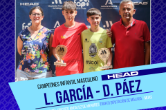 6 Prueba Circuito Andaluz Menores Mijas - Infantil masculino Campeones