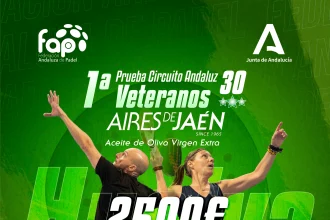 cartel 1 prueba Huelva Circuito Andaluz Veteranos Aires de Jaen 2025