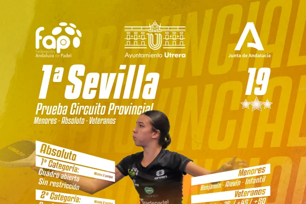 cartel 1ª Prueba Circuito Provincial Sevilla 2025