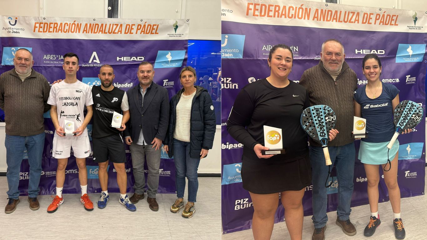 parejas campeonas provincial absoluto jaén 2025