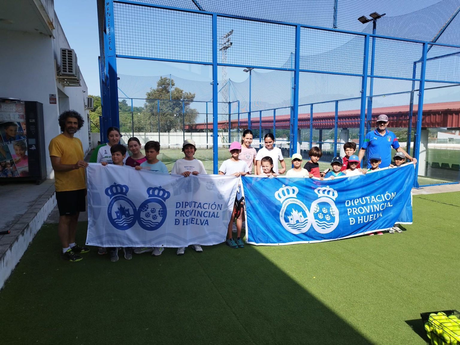 Taller formativo pádel Cortegana Diputación Huelva 2025