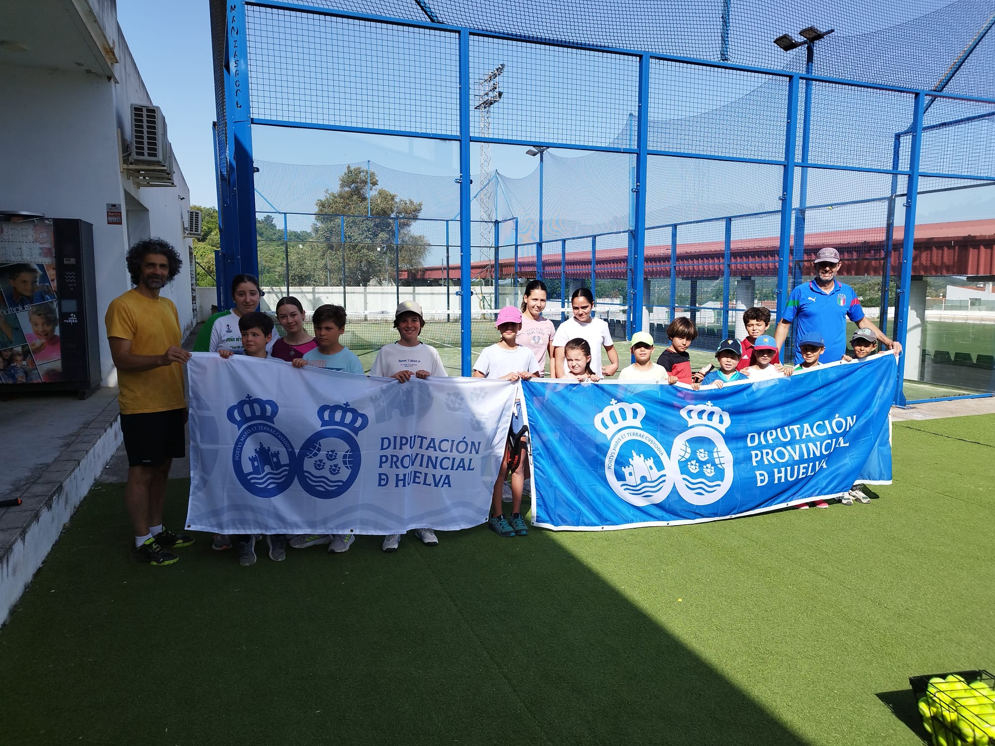 Taller formativo pádel Cortegana Diputación Huelva 2025