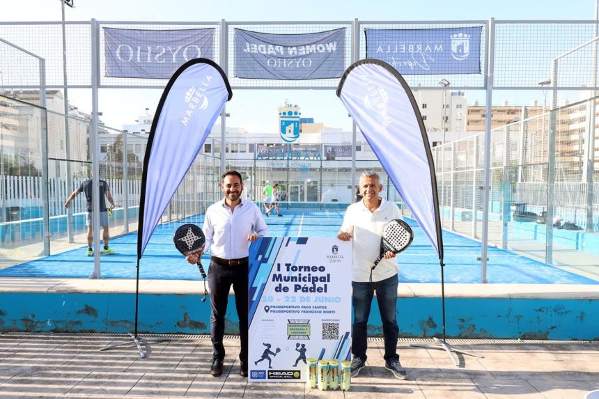 presentación I Torneo Municipal Pádel Marbella 2025